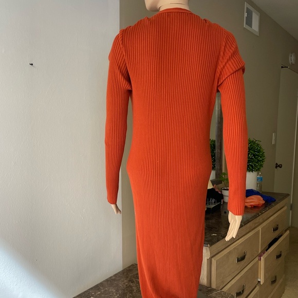 Long stretch long sleeve coat size M - Picture 4 of 8